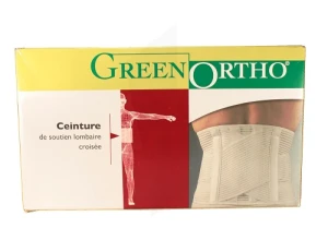 Green Ortho Ceinture Lombaire Croisée Blanc T1