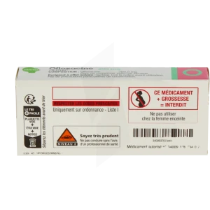Ofloxacine Cristers 200 Mg, Comprimé Pelliculé Sécable
