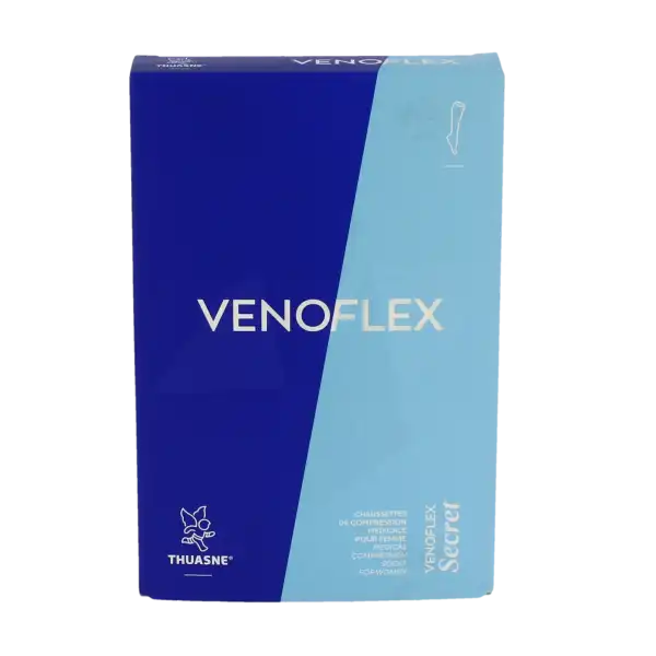 Venoflex Secret 2 Chaussette Femme Noir Taille 5n