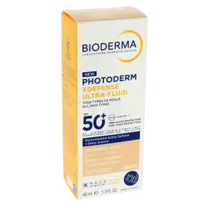 Bioderma Photoderm Xdefense Ultrafluide Spf50+ Cr 01 Fl/40ml à Cazouls-lès-Béziers