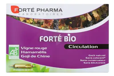 Forte Bio Circulation Forte Pharma Ampoules à CAHORS
