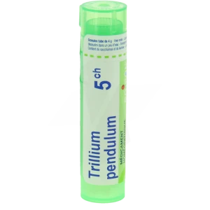 Boiron Trillium Pendulum 5ch Granules Tube De 4g