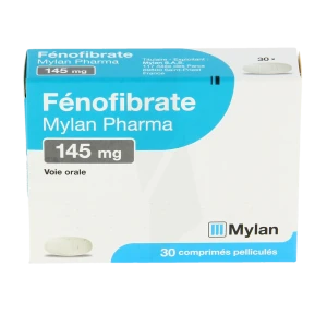 Fenofibrate Viatris 145 Mg, Comprimé Pelliculé