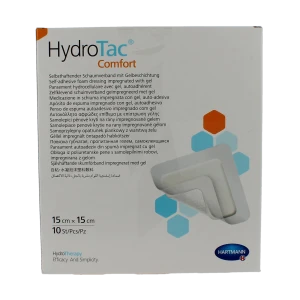 Hydrotac® Comfort Pansement Adhésif 15 X 15 Cm - Boîte De 10