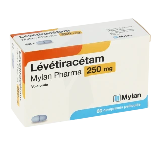 Levetiracetam Viatris 250 Mg, Comprimé Pelliculé
