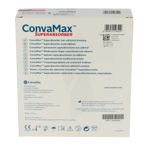 Convamax Pansement Superadsorbant 12.5x12.5cm Non Adhésif B/10