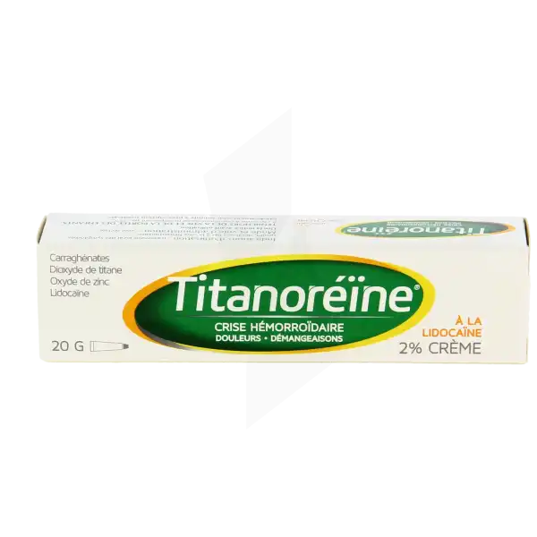 Titanoreine A La Lidocaine 2 Pour Cent, Crème