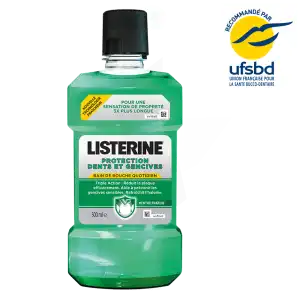 Acheter Listerine Protection Dents Gencives Bain bouche 500ml à Muret