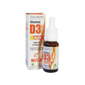 Vitamine D3 Huile 400ui D-plantes Fl/20ml
