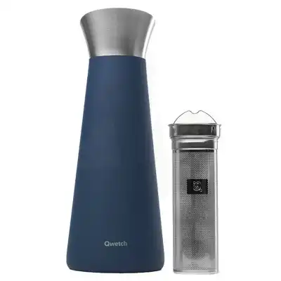 Qwetch Carafe Isotherme 1l Granite Bleu à CAYENNE