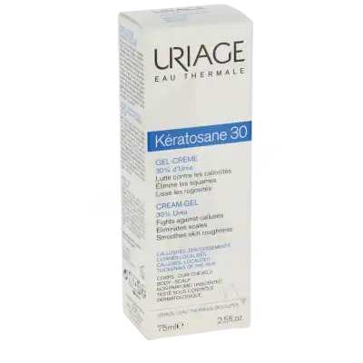 Uriage Keratosane 30 Gel Crème Corporel Soin Kératolytique T/75ml à GRENOBLE