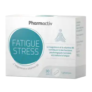 Pharmactiv Gélules Fatigue Stress B/30 à SAINT-GERMAIN-DU-PUY