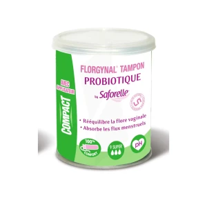 Florgynal Probiotique Tampon Périodique Avec Applicateur Super B/9