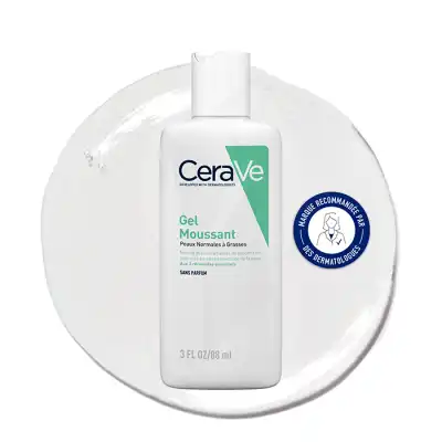 Cerave Gel Moussant Visage Pour Les Peaux Normales à Grasses Flacon/88ml à Sartrouville