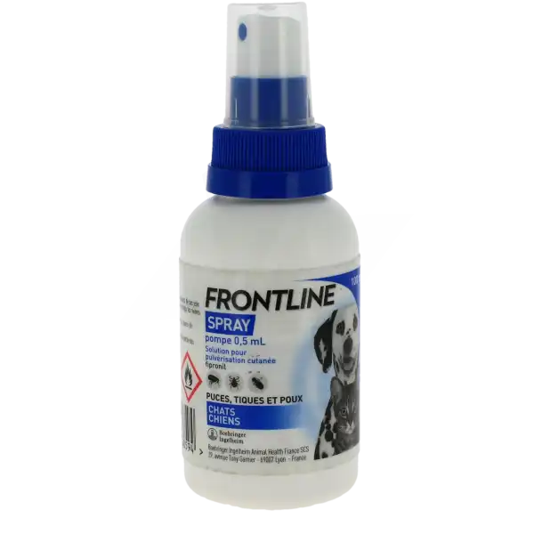 Frontline Spray Pompe 0,5 Ml, Solution Pour Pulvérisation Cutanée