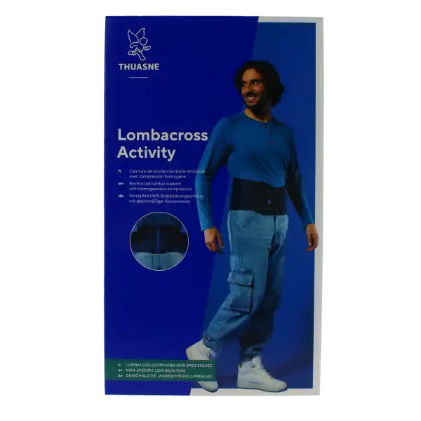 Thuasne Lombacross Activity Ceinture Lombaire Hauteur 26cm Taille 2