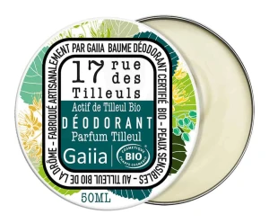Gaiia Tilleul Bio Déodorant Pot/50ml