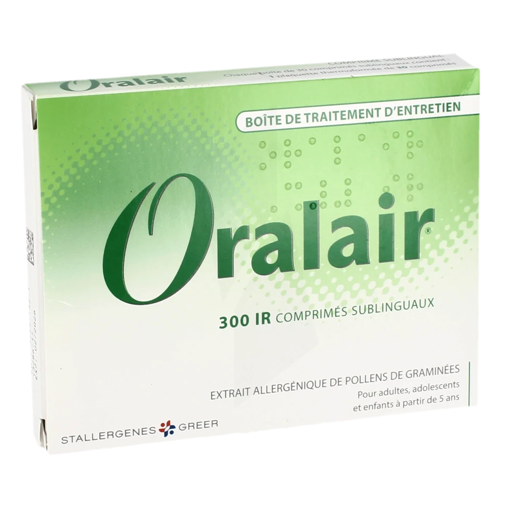 Oralair 300 Ir, Comprimés Sublinguaux