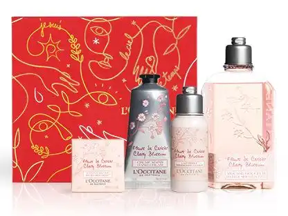 L'occitane Soins Corps Fruité & Floral Fleur De Cerisier Coffret