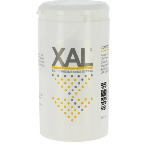 Xal Sel Diététique Sans Sodium Salière/125g