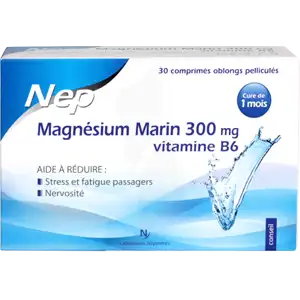 Magnésium Marin 300 Mg Vitamine B6 à BIAS