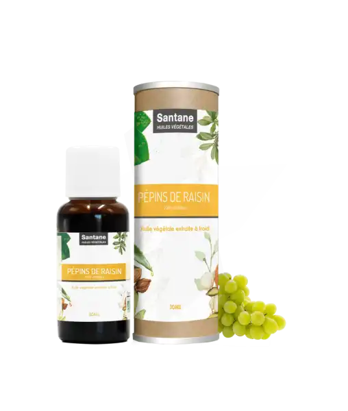 Santane Pépins De Raisin Huiles Végétales 30ml