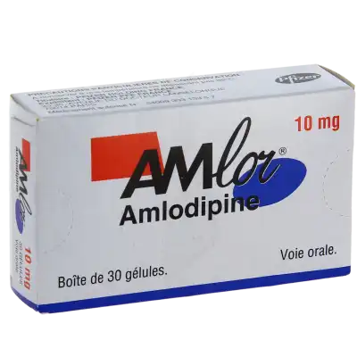 AMLOR 10 mg, gélule