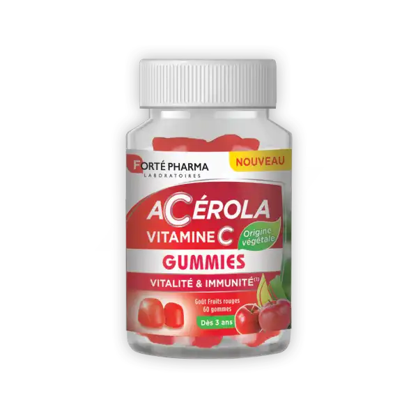 Forte Pharma Acérola Gummies Pot/60