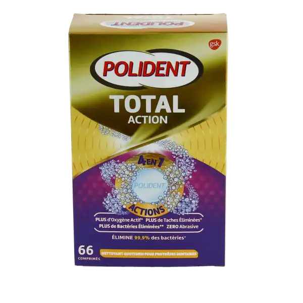 Polident Total Action Nettoyant