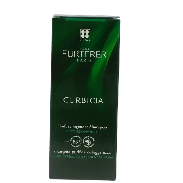 René Furterer Curbicia Shampoing Purifiant Légéreté Tube De 150 Ml