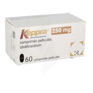 Keppra 250 Mg, Comprimé Pelliculé