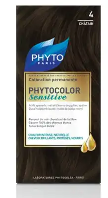 Phytocolor Sensitive N4 Chatain à Bordeaux