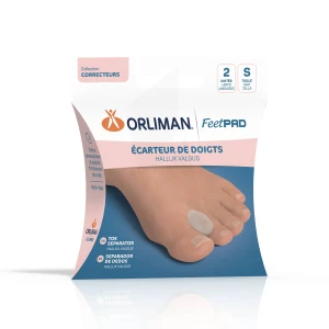 Orliman Feet Pad Hallus Valgus Ecarte-orteil Taille M B/2