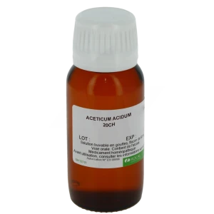 Rocal Aceticum Acidum 20ch Solution Buvable En Gouttes Flacon De 60 Ml