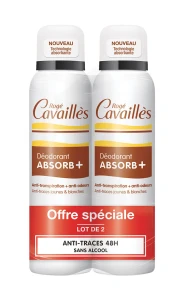 Rogé Cavaillès Déodorants Déo Absorb+ Invisible Spray 2x150ml