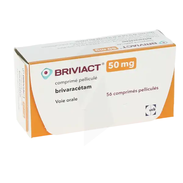 Briviact 50 Mg, Comprimé Pelliculé