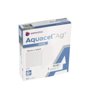 Aquacel Ag+ Extra Pans 10x10cm B/10