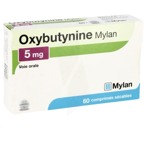 Oxybutynine Viatris 5 Mg, Comprimé Sécable