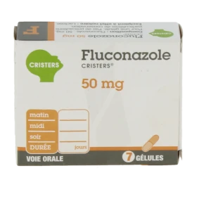 Fluconazole Cristers 50 Mg, Gélule