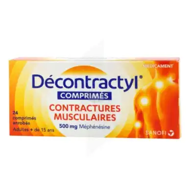 DECONTRACTYL 500 mg, comprimé enrobé