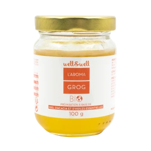 Well&well Grog Bio Miel + Huiles Essentielles