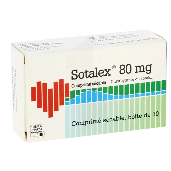 Sotalex 80 Mg, Comprimé Sécable