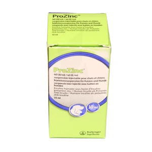 Prozinc 40 Ui/ml Suspension Injectable Pour Chats Et Chiens, Suspension Injectable