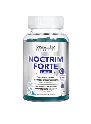 Biocyte Noctrim Forte Gommes à Macher B/60 à LE PIAN MEDOC