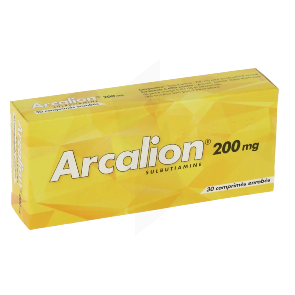 Arcalion 200 Mg, Comprimé Enrobé