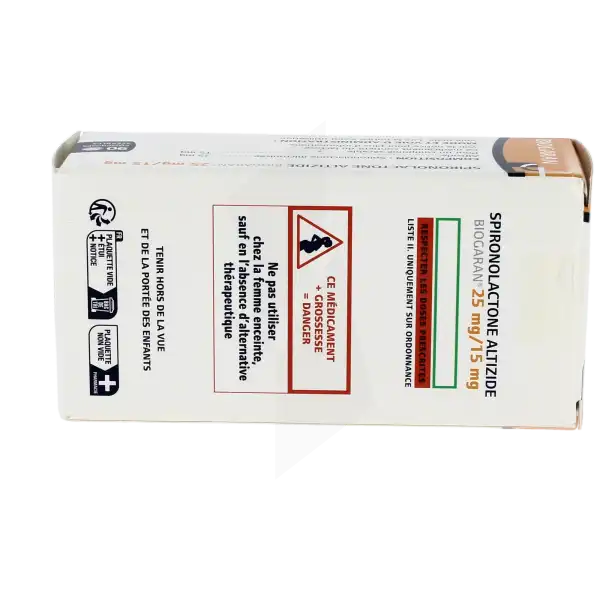 Spironolactone Biogaran 75 Mg, Comprimé Sécable