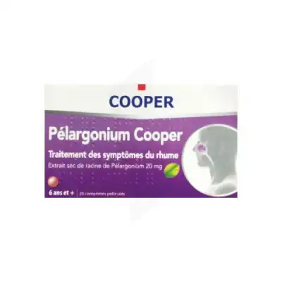 Cooper Pelargonium Cpr Pell Plq/20 à Pau