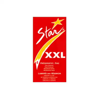 Star XXL Préservatif avec réservoir B/24