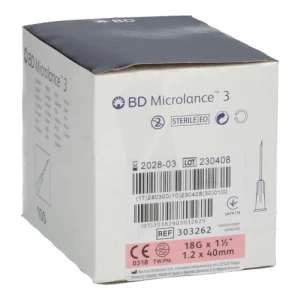 Bd Microlance 3 18g 1,2x40mm
