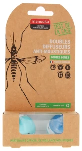 Manouka Diffuseur Double Bleu